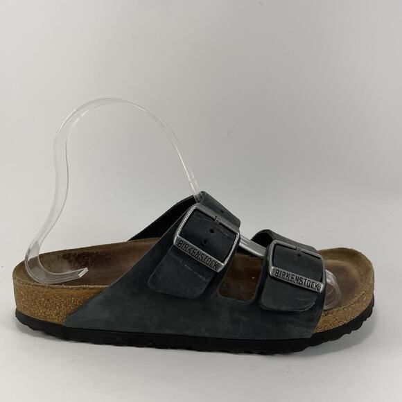 Birkenstock Arizona Sandals Womens Size 38 US Size 7-7.5 Narrow Soft Footbed - Picture 1 of 9
